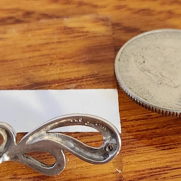 14K + Sterling Pendant - Picture 5 of 6